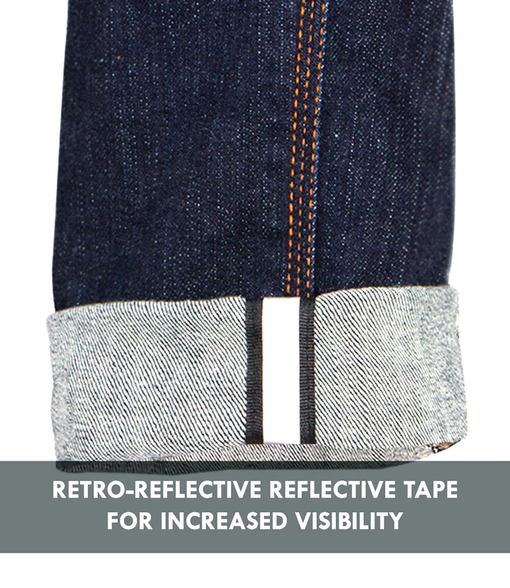 RYNOX DOWNTOWN PRO MOTORCYCLE JEANS WITH D3O® PROTECTORS INDIGO BLUE - Image 8