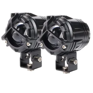 80W Mercedes LED Fog Lights – Pair – Universal for Motorcycles