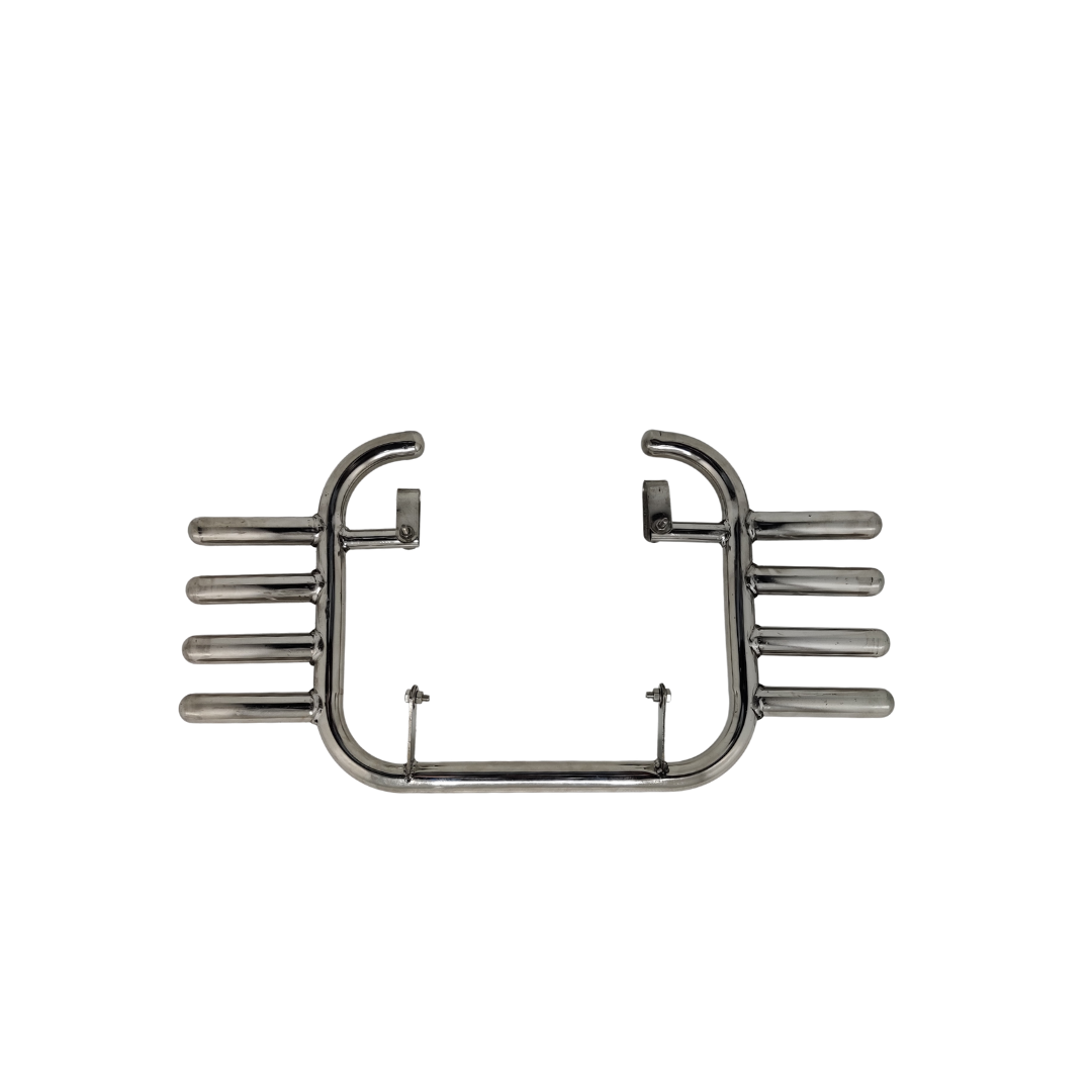 4-Rod 1.25" Crash Guard for Jawa 42 Bobber, Jawa FJ, All Jawa Models & Yezdi Roaster & Yezdi Scrambler - Image 2