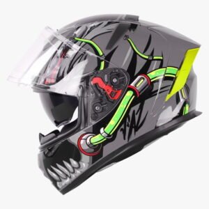 IGNYTE IGN-4  TREVER GLOSSY T.GREY Helmet