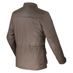 LS2 Liberty Man Jacket Brown waterproof touring motorcycle jacket with CE Level 2 armor