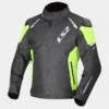 LS2 Zoom Man Jacket Black Yellow water resistant motorcycle riding jacket