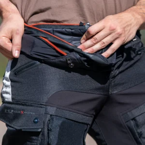 LS2 X-Master Pant Black Grey – All-Season Adventure Motorcycle Riding Pants