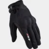 LS2 Dart II Riding Gloves Black with knuckle protection and breathable summer design