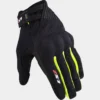 LS2 Dart II Riding Gloves Black High Visibility Yellow summer motorcycle gloves