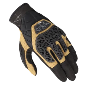 LS2 URBS II Riding Gloves Black Grey Yellow waterproof motorcycle gloves