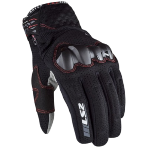 LS2 CHAKI RIDING GLOVES BLACK
