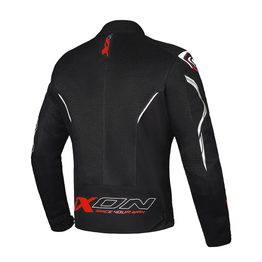Ixon Flicker Jacket - Black/White/Red - Image 3