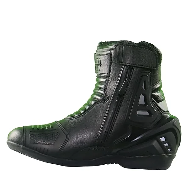 VR1 B07 Biker Boots Black For Mens - Image 5