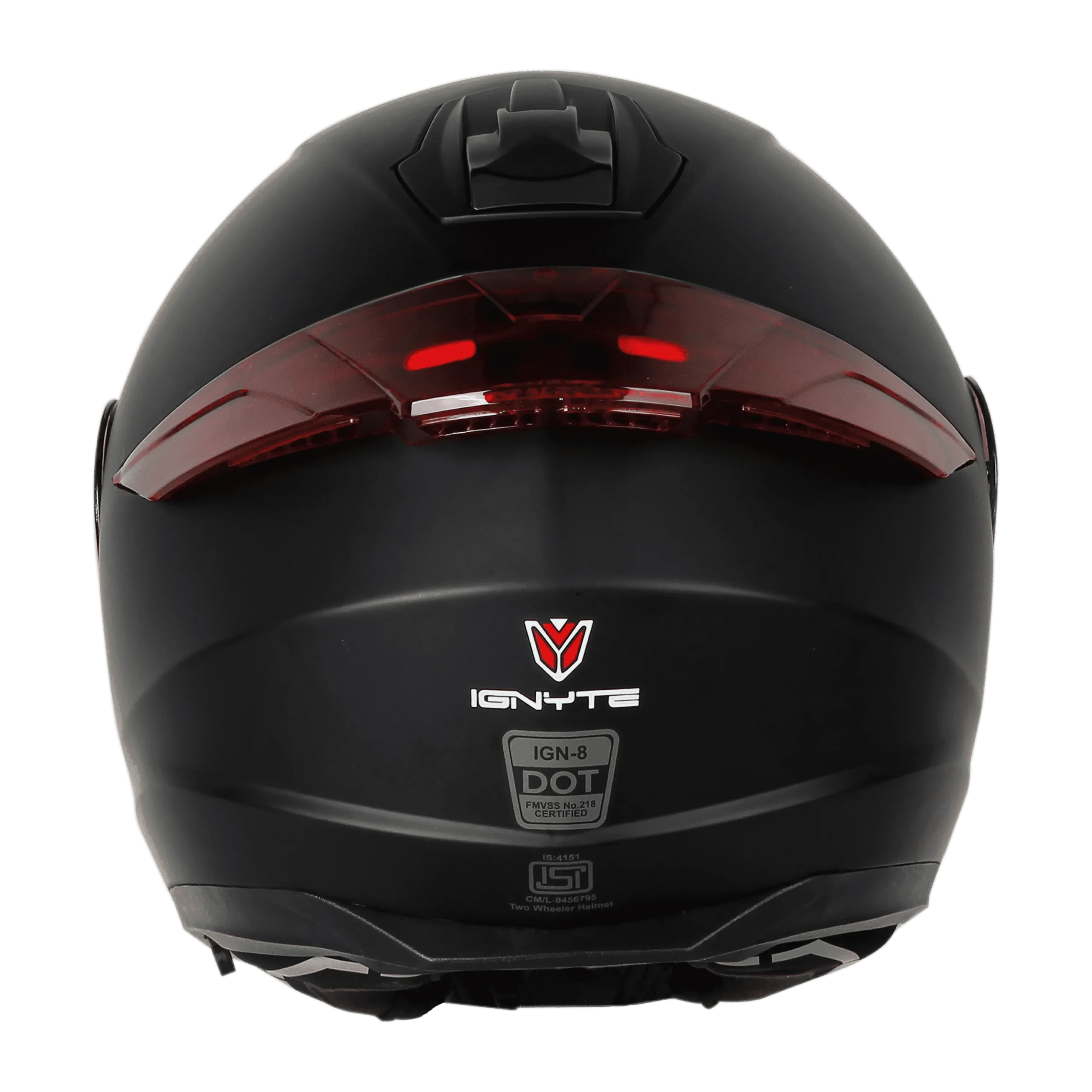 IGNYTE IGN-8 With (PC) Red Spoiler MAT BLACK - Image 7