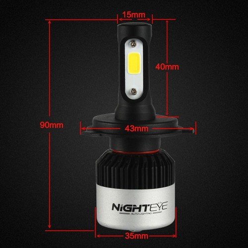 Night Eye H4 Led Bulb for Motorcycles - Single - Image 5