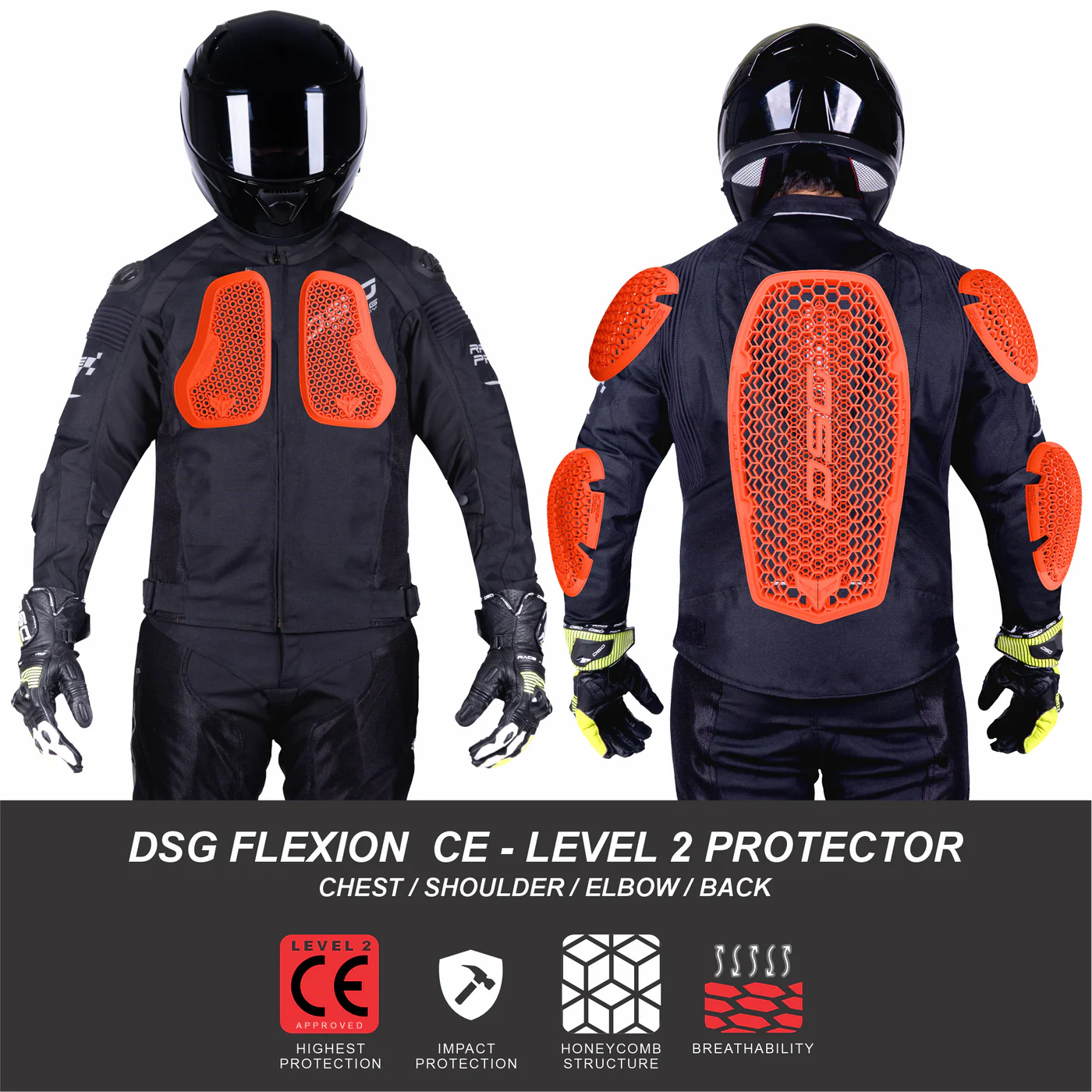 DSG Race Pro V2 Riding Jacket - Image 2