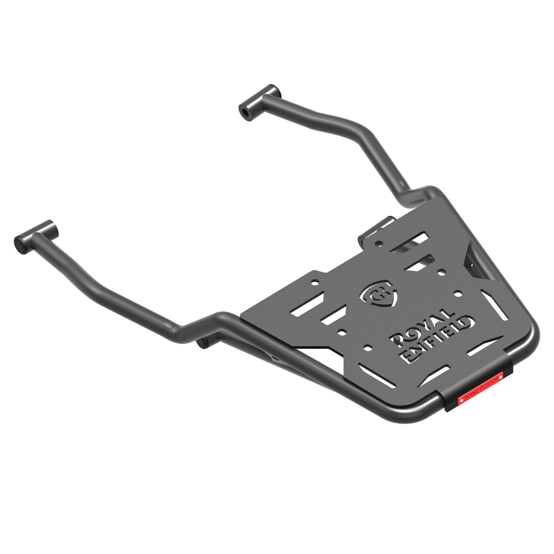 Grand Pitstop Extended Top Rack with Plate for Royal Enfield Guerrilla 450 - Black - Image 2