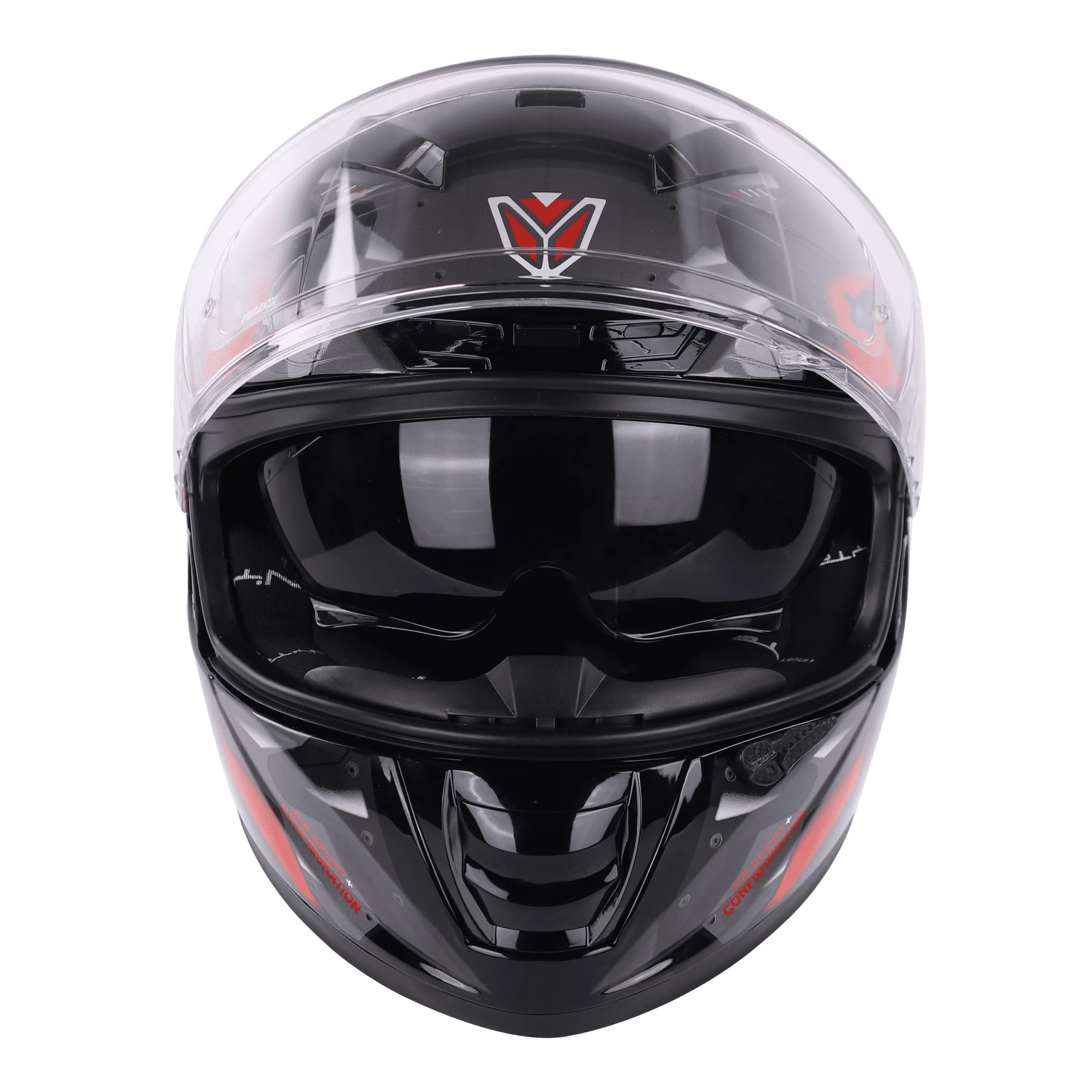 IGN-4 GOOS GLOSSY BLACK WITH RED HELMET - Image 7
