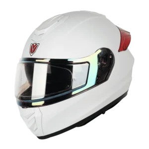 IGNYTE IGN-8 Matte Black Helmet with PC Red Spoiler and Pinlock Visor
