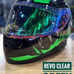 AFTERMARKET APEX NIGHT VISION – REVO CLEAR GREEN VISOR (PINLOCK 70 READY)