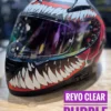 AFTERMARKET APEX NIGHT VISION – REVO CLEAR PURPLE VISOR (PINLOCK 70 READY)