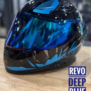 AFTERMARKET APEX NIGHT VISION – REVO DEEP BLUE VISOR (PINLOCK 70 READY)