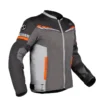 RYNOX AIR GT 4 JACKET GREY HI-VIZ ORANGE