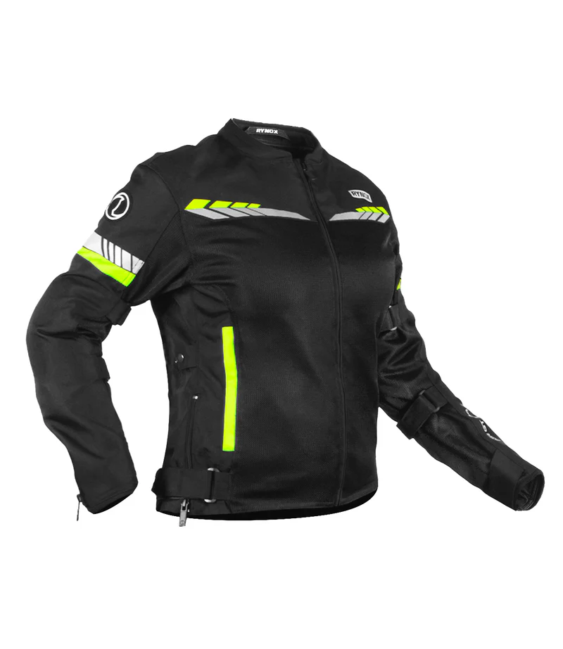 RYNOX AIR GT 4 WOMEN'S JACKET BLACK GREEN