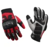 Axor Airstream Riding Gloves Black Red