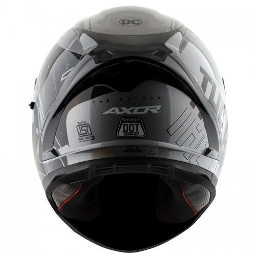 AXOR STREET DC BATMAN HELMET FOR MAN AND WOMAN ANTRASIDE GREY - Image 6