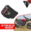 GRAND PITSTOP Aluminium Sumpguard for TRIUMPH SPEED 400 - Black