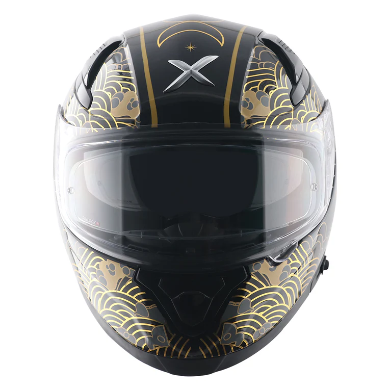 AXOR Apex Infinity Helmet - BLACK GOLD - Image 7