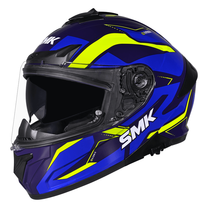 SMK TYPHOON AZONIX GL554 GLOSSY FULL FACE-HELMET