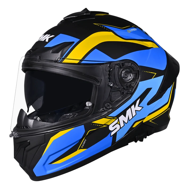 SMK TYPHOON AZONIX MA254 MATT FULL FACE-HELMET