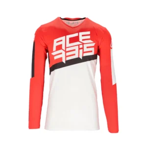 Acerbis MX X -FLEX FOUR JERSEY - WHITE/RED