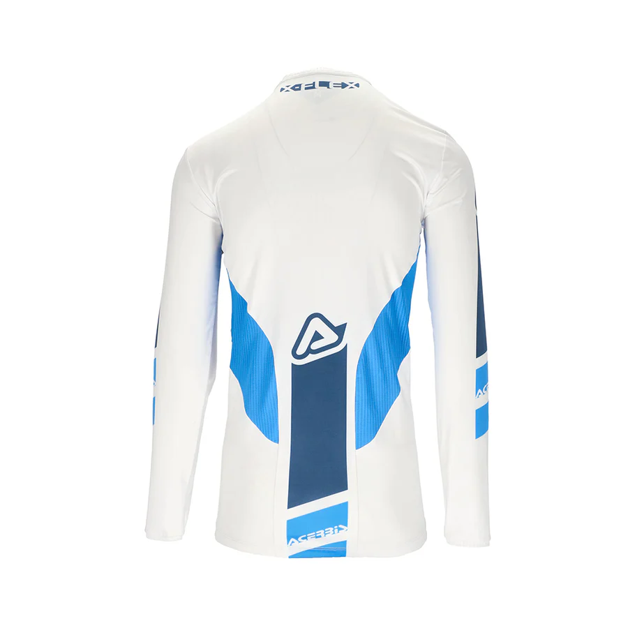 Acerbis JERSEY MX X -FLEX THREE - WHITE/BLUE - Image 5