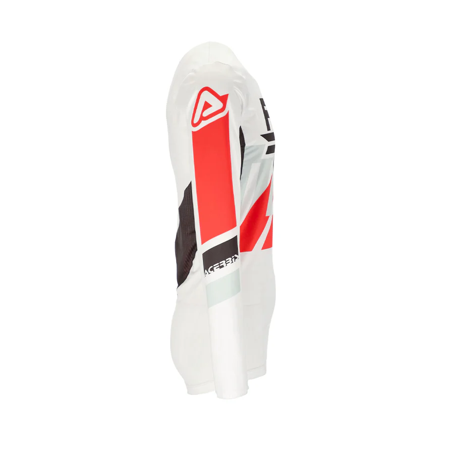 Acerbis JERSEY MX X -FLEX THREE - WHITE/RED - Image 3