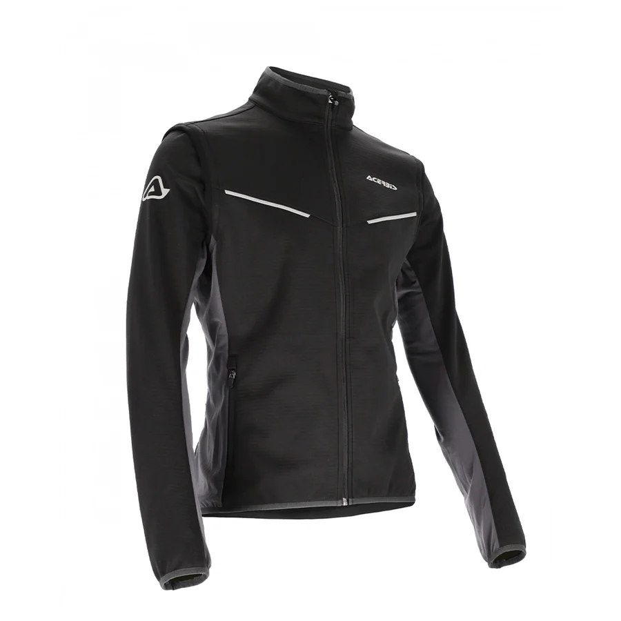 Acerbis Softshell Track Jacket - Black/Grey - Image 6