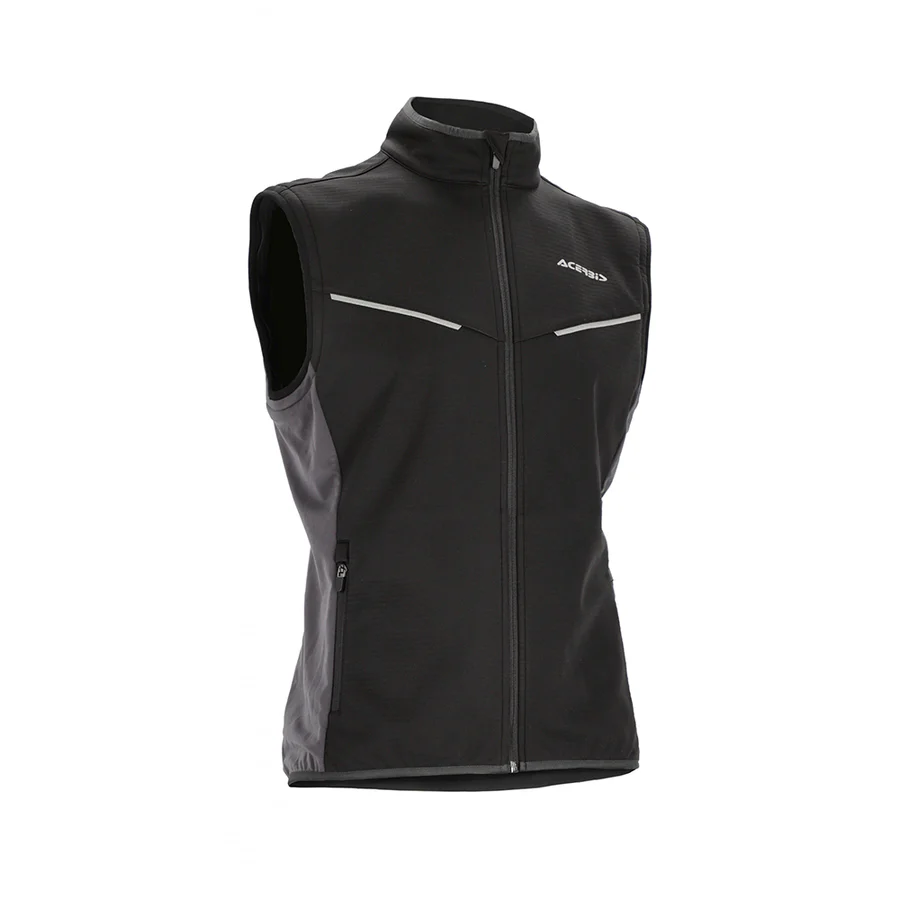 Acerbis Softshell Track Jacket - Black/Grey - Image 4
