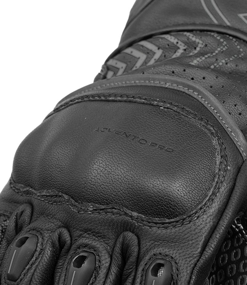 RYNOX ADVENTO PRO GLOVES BLACK GREY - Image 3