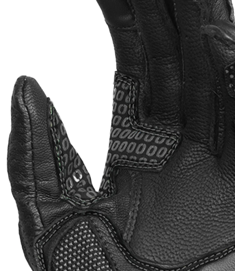 RYNOX ADVENTO PRO GLOVES BLACK GREY - Image 6