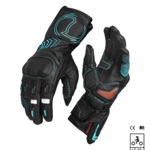 RYNOX ADVENTO PRO GLOVES BLACK BLUE
