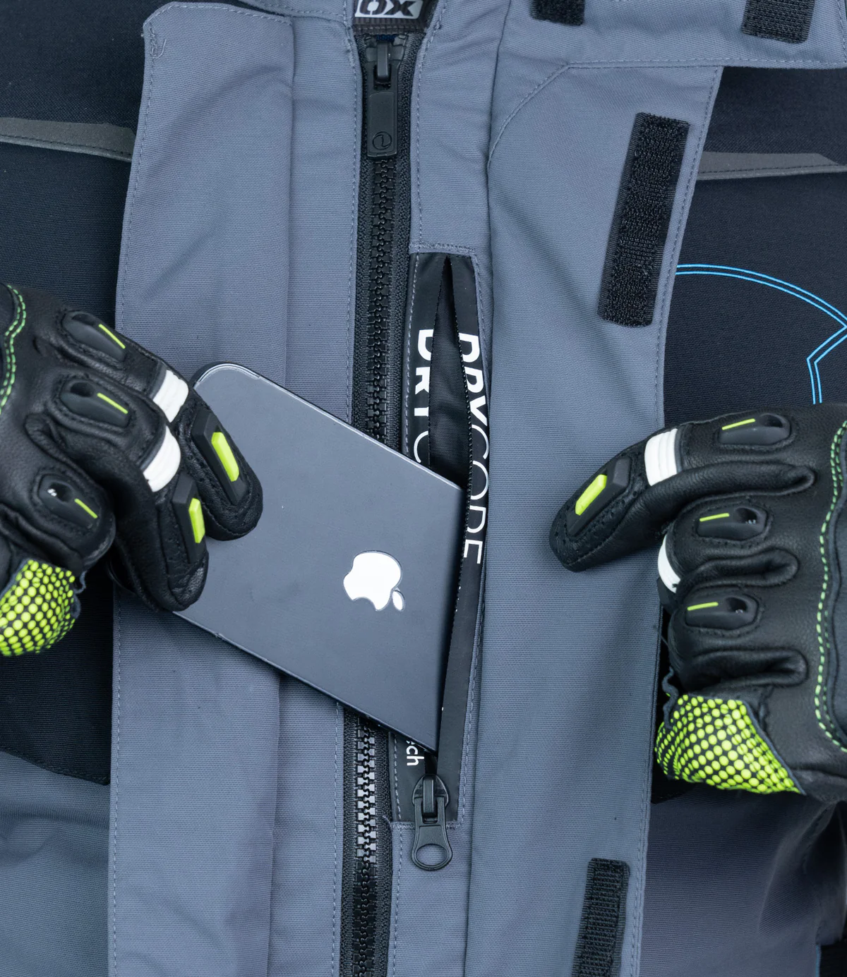 RYNOX ADVENTO PRO JACKET BLACK BLUE - Image 14