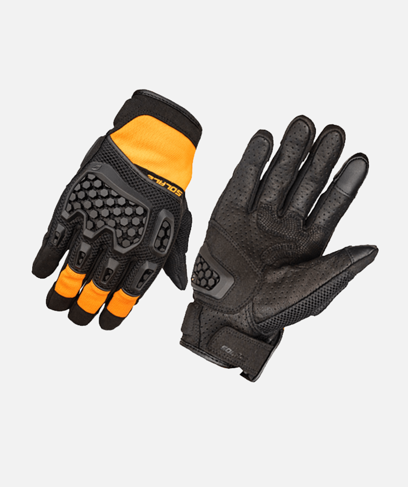 SOLACE AIRX DUALSPORT CE GLOVES (FLAME ORANGE)