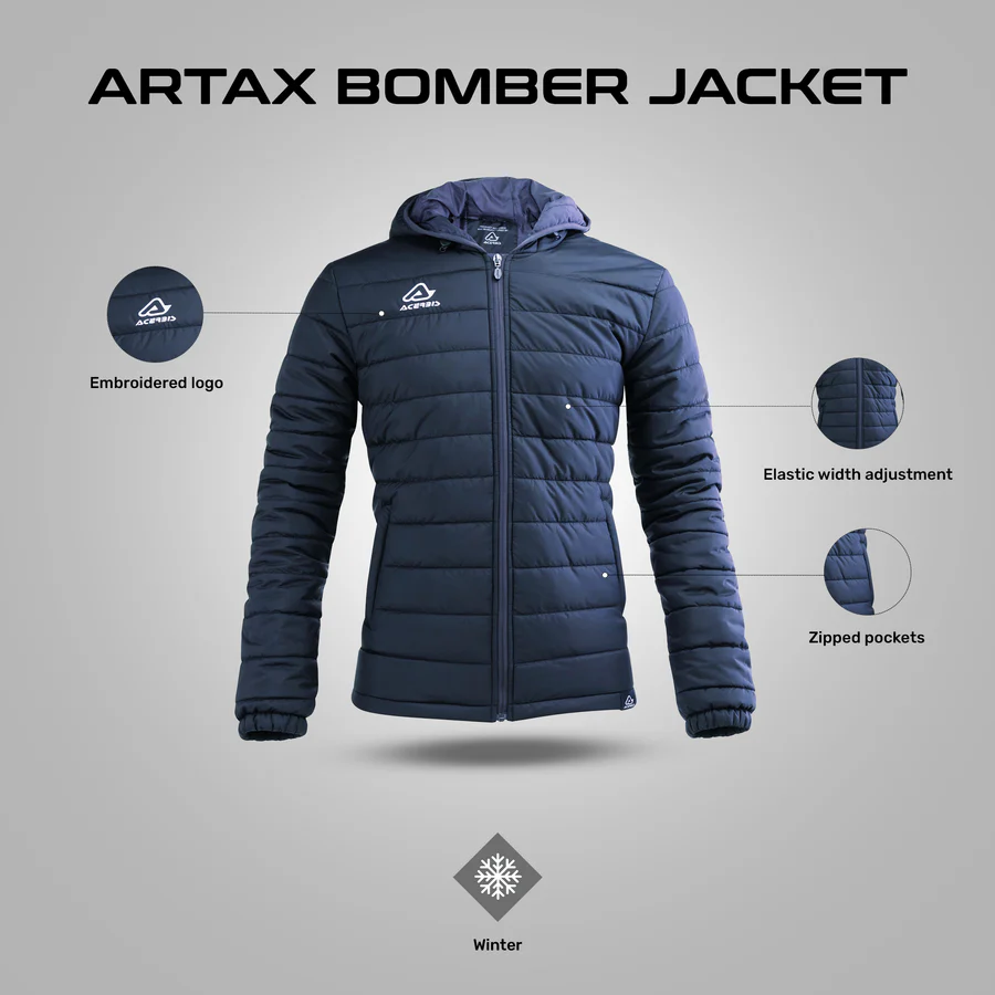 Acerbis Artax Bomber Jacket - Blue - Image 2