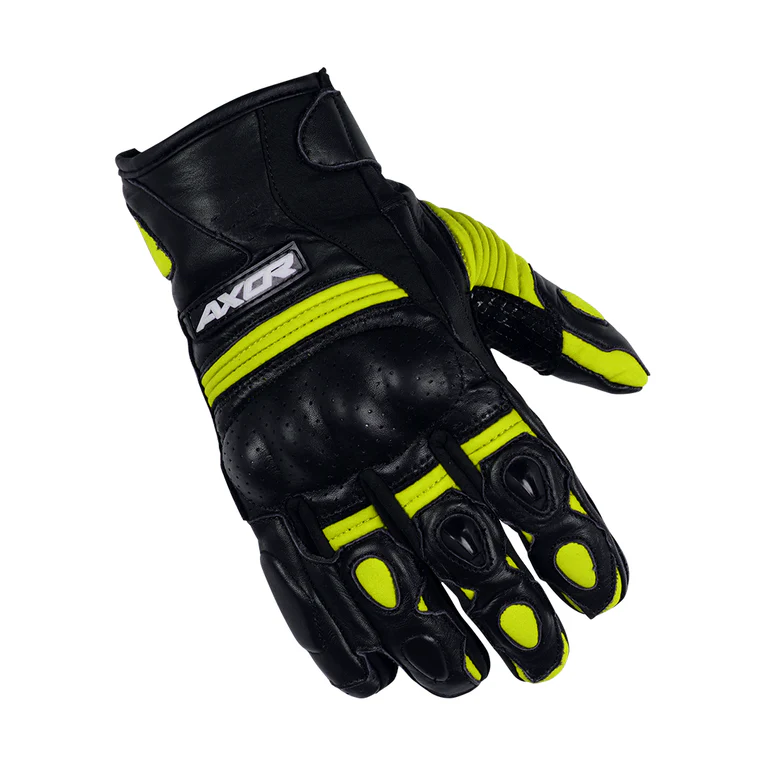 Axor Spyder Riding Gloves Black Neon - Image 5