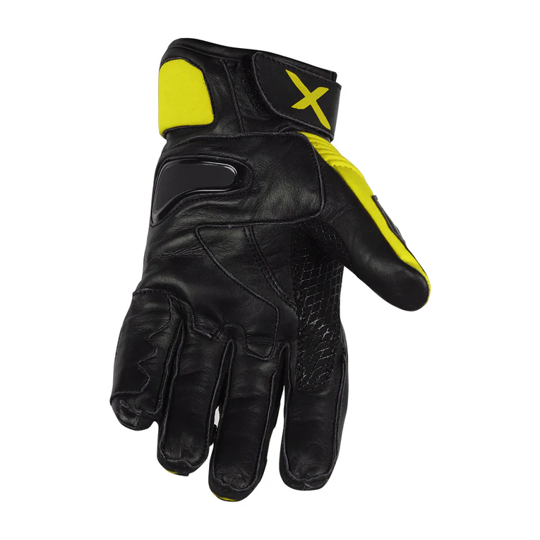 Axor Spyder Riding Gloves Black Neon - Image 4