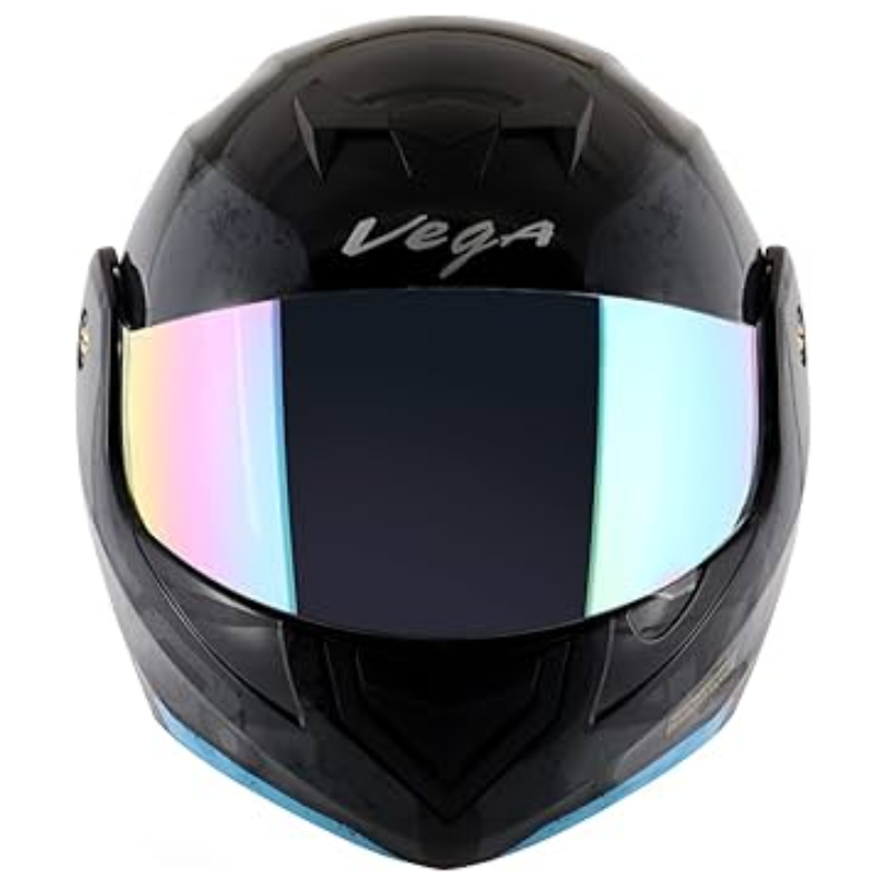 VEGA CRUX DX VICTOR BLACK GREY HELMET - Image 4