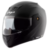 VEGA CRUX DUAL VISOR BLACK HELMET