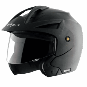 VEGA  Crux Open Face Helmet - Black