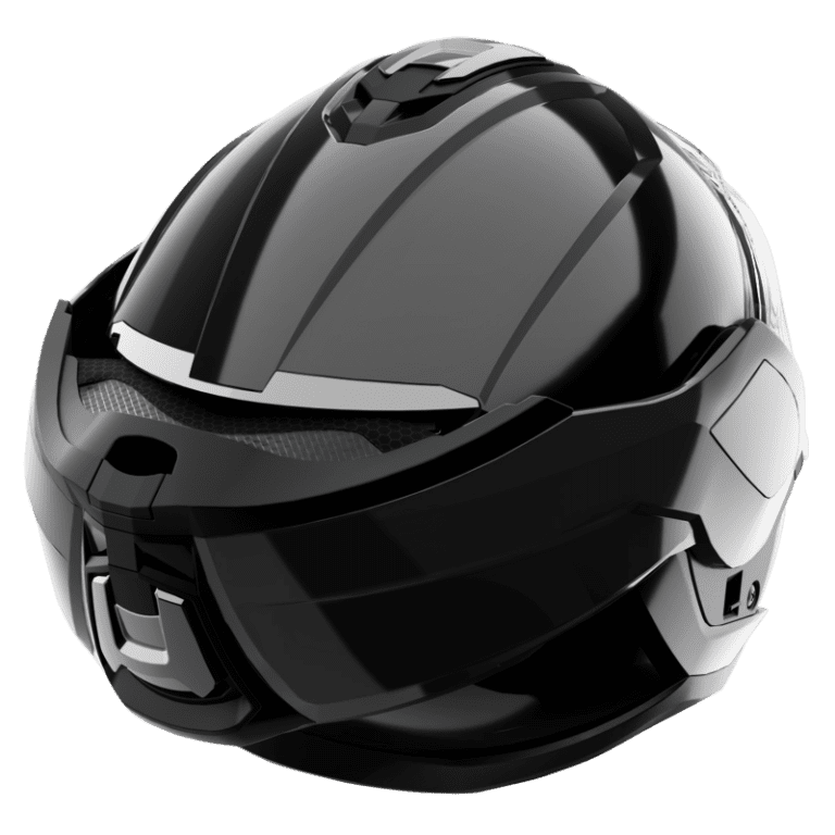 SMK CYGNUS SOLID FLIP-BACK HELMET - GL 200 - Image 2