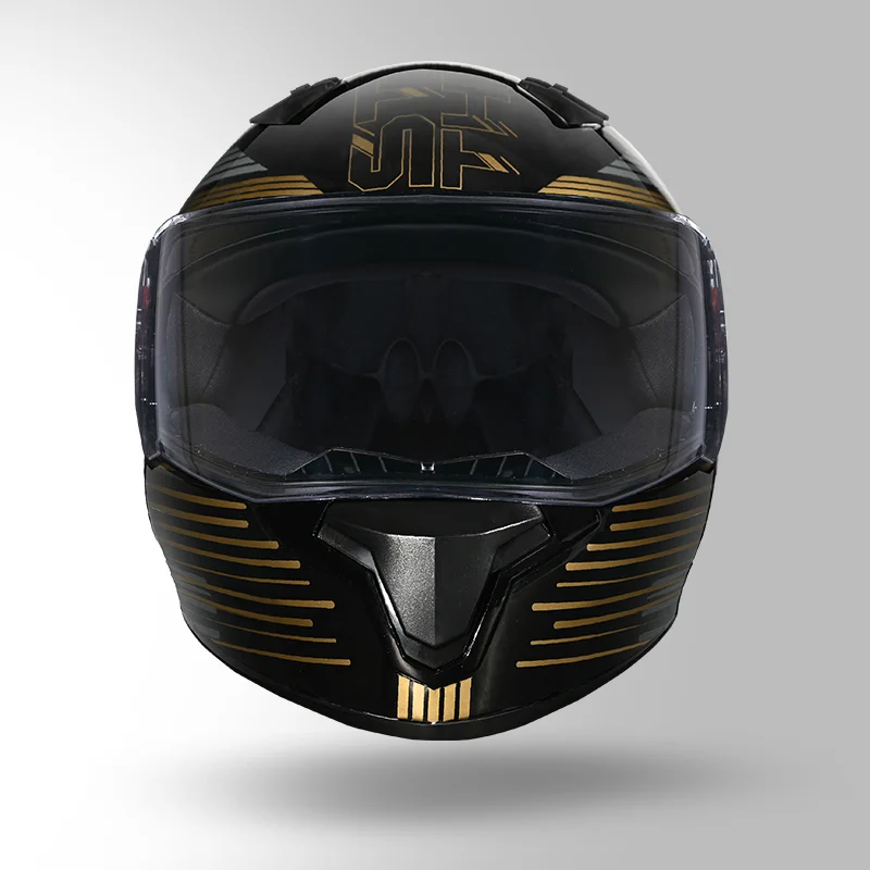 STUDDS THUNDER D11 DECOR BLACK GOLD N12 - Image 4