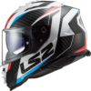 LS2 HELMET FF800 STORM II RACER BLUE RED GLOSS