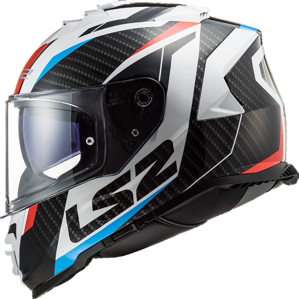 LS2 HELMET FF800 STORM II RACER BLUE RED GLOSS